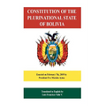 Constitution of the Plurinational State of Bolivia - Paperback
