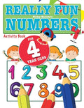 Really Fun Numbers For 4 Year Olds: A fun & educational counting numbers activity book for four year old children - Paperback