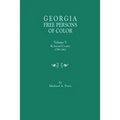 Georgia Free Persons of Color. Volume V: Richmond County, 1799-1863 - Paperback
