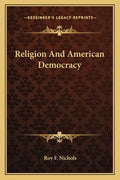 Religion and American Democracy - Paperback
