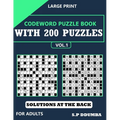 Codeword Puzzle Book with 200 Puzzles - Paperback