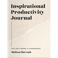 You Are Strong & Courageous: Inspirational Productivity Journal - Paperback