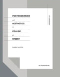 Postmodernism and Aesthetics: Collide or Steer? - Paperback
