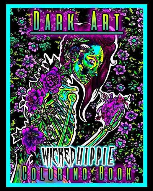 Dark Art: Adult Coloring Book - Paperback