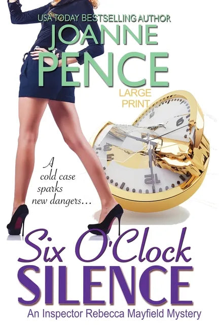 Six O'Clock Silence [Large Print]: An Inspector Rebecca Mayfield Mystery - Paperback