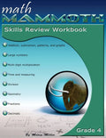 Math Mammoth Grade 4 Skills Review Workbook - Paperback
