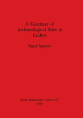 A Gazetteer of Sites in Lesbos - Paperback