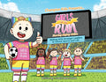 Girls on the Run: Starring Mighty Melina - Paperback