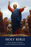 The Holy Bible: King James Version, Pure Cambridge Edition - Hardcover