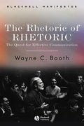 Rhetoric of Rhetoric - Paperback