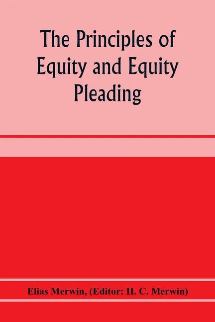 The principles of equity and equity pleading - Paperback