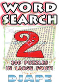 Word Search: 100 puzzles in large font! - Paperback