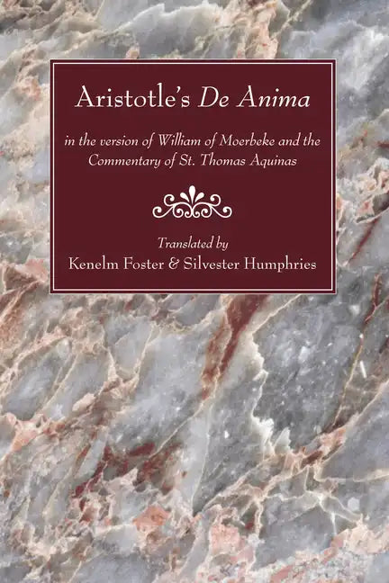 Aristotle's De Anima - Paperback