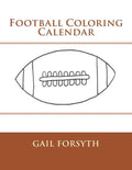 Football Coloring Calendar - Paperback