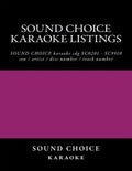 SOUND CHOICE karaoke listings - Paperback