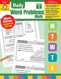 Daily Word Problems Math, Grade 1 Teacher Edition - Paperback