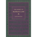 The Spirit of Roman Law - Paperback