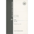 Code of Federal Regulations, Title 29, Labor: Part 1926, 2012 - Paperback
