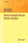 Vector Analysis Versus Vector Calculus - Paperback