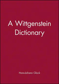 Wittgenstein Dictionary - Paperback