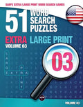 Sam's Extra Large-Print Word Search Games: 51 Word Search Puzzles, Volume 3: Brain-stimulating puzzle activities for many hours of entertainment - Paperback