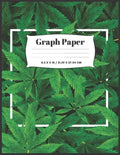 Cannabis Cover Graph Paper: 8.5x11 - 100 sheets - Paperback