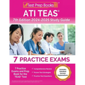 ATI TEAS 7th Edition 2024-2025 Study Guide: 11 Practice Exams and Prep Book for the TEAS Test [Includes Detailed Answer Explanations] - Paperback