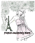 Paris Coloring Book: Paris Fashions Coloring Book - Paperback
