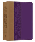 The KJV Study Bible - Large Print [violet Floret] - Imitation Leather