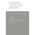 Modern Language Review (118: 2) April 2023 - Paperback
