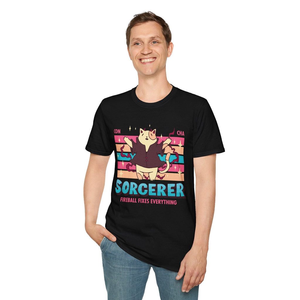 D&D Sorcerer Shirt - D&D Kawaii Class T-shirt