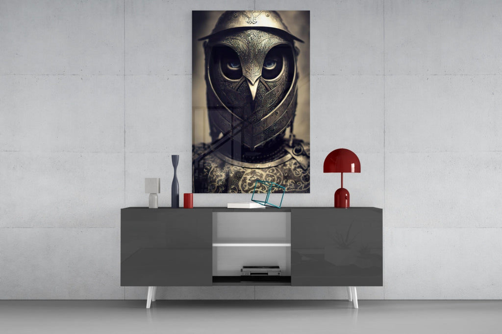 The Beak Glass Wall Art || Designer Collection