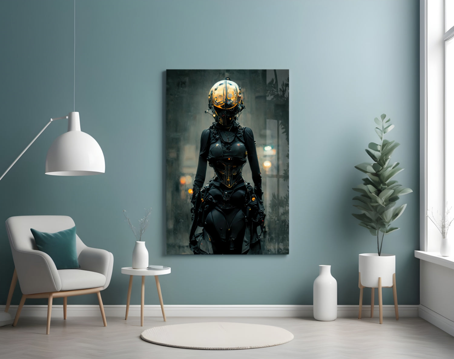 She Glass Art  || Designer Collection