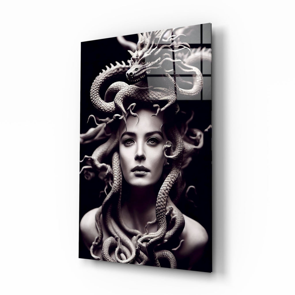 Medusa Glass Art  || Designer Collection