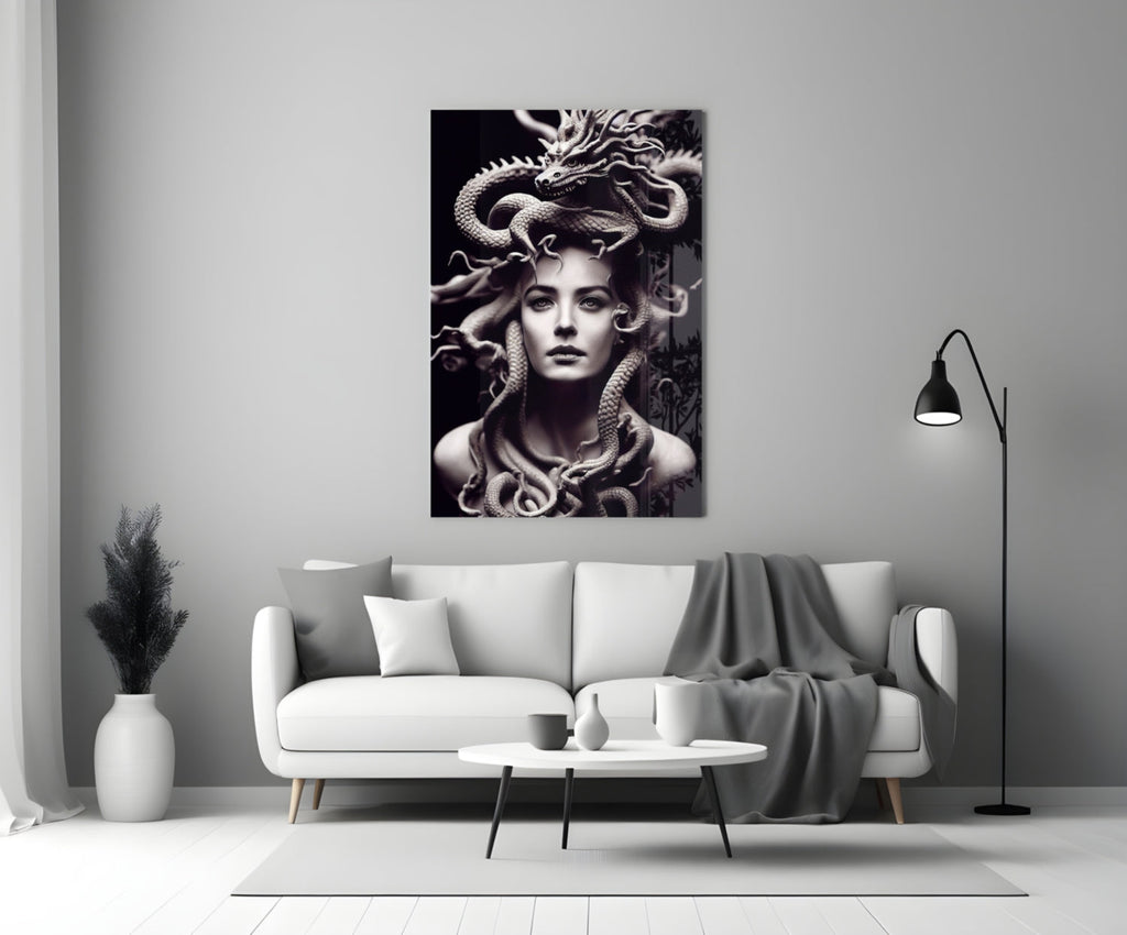 Medusa Glass Art  || Designer Collection