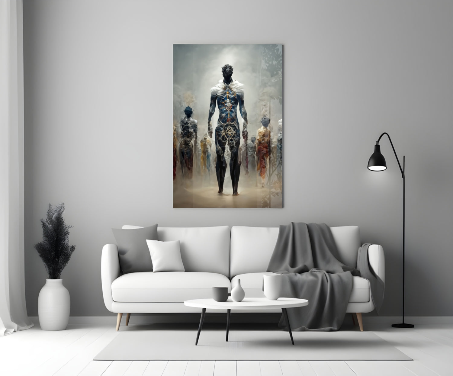 Fighters of the New Age Glass Art  || Designer Collection