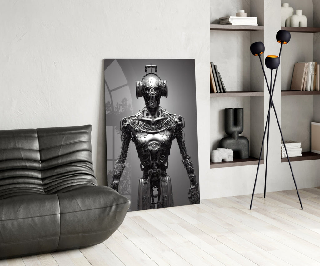 Humachine" Glass Art  || Designer Collection
