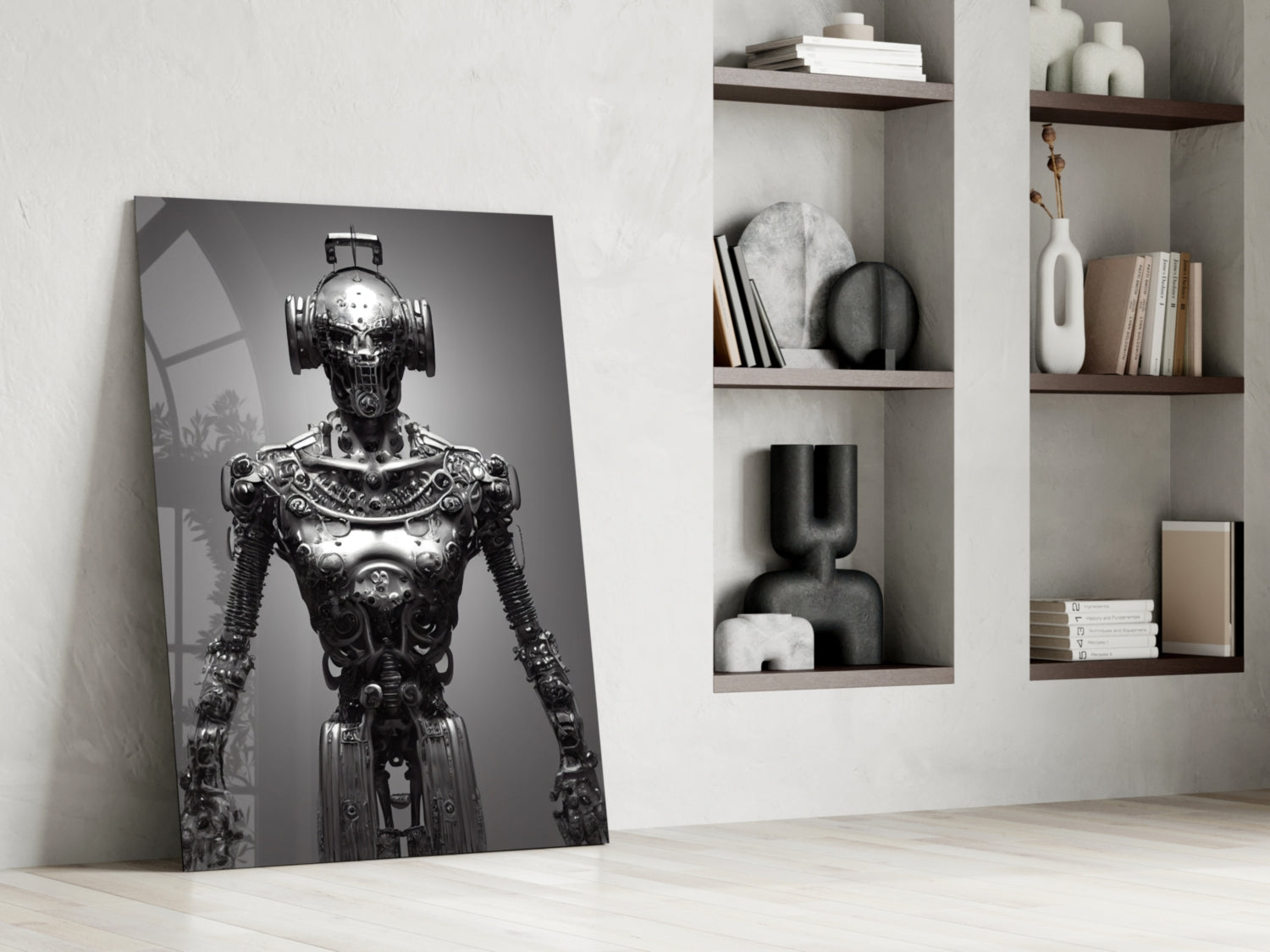 Humachine" Glass Art  || Designer Collection