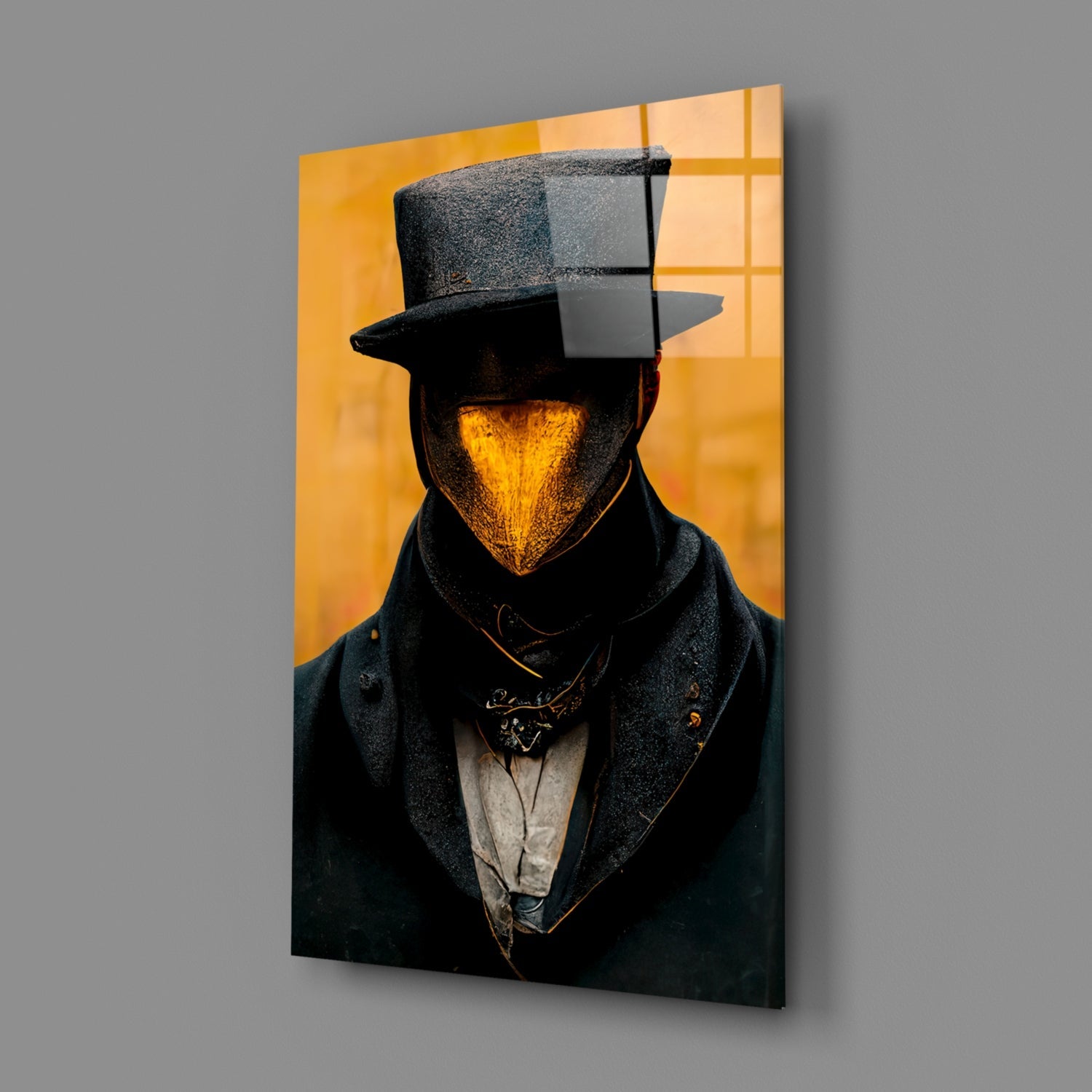 Mr. Beak Glass Art  || Designer Collection
