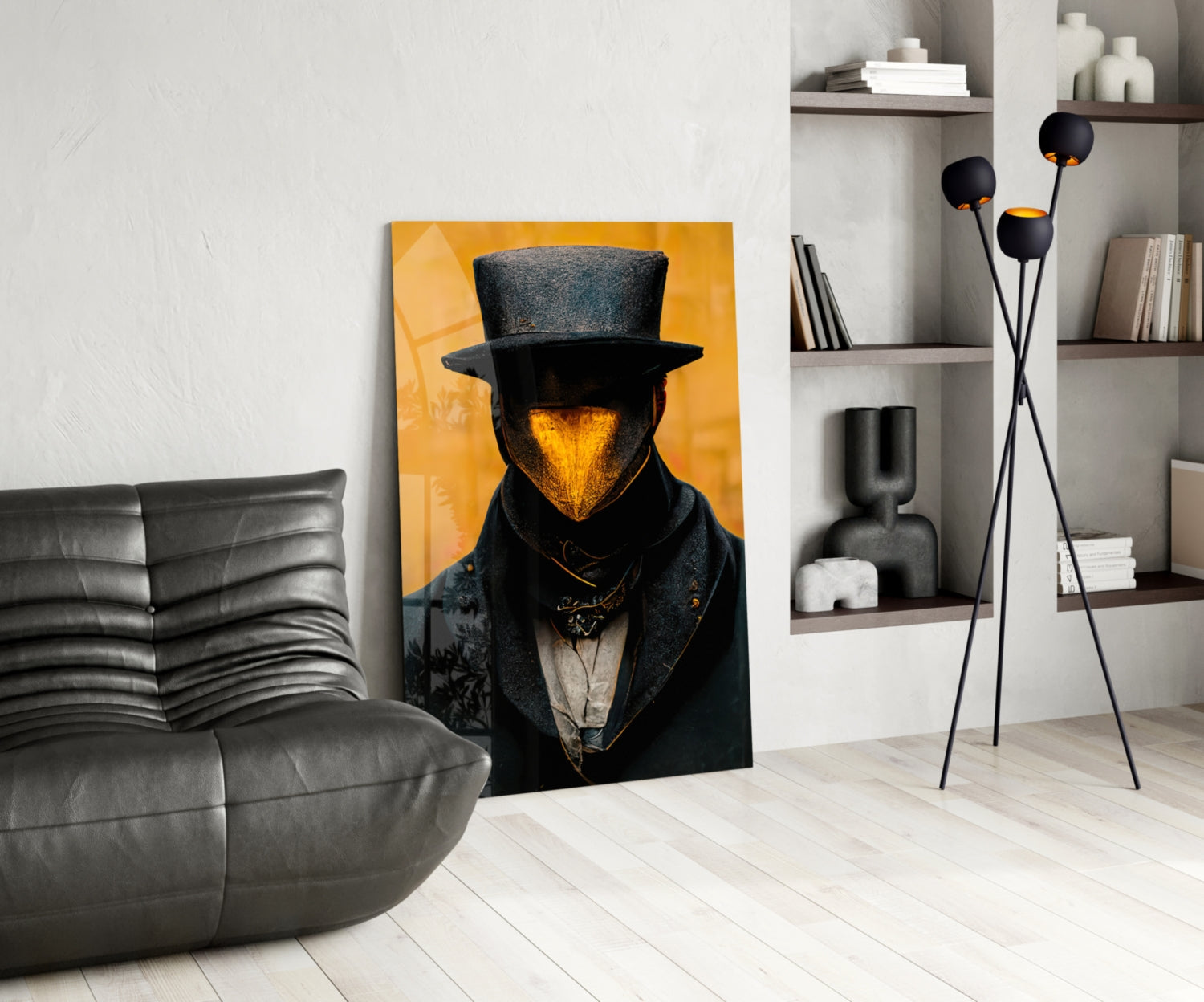 Mr. Beak Glass Art  || Designer Collection