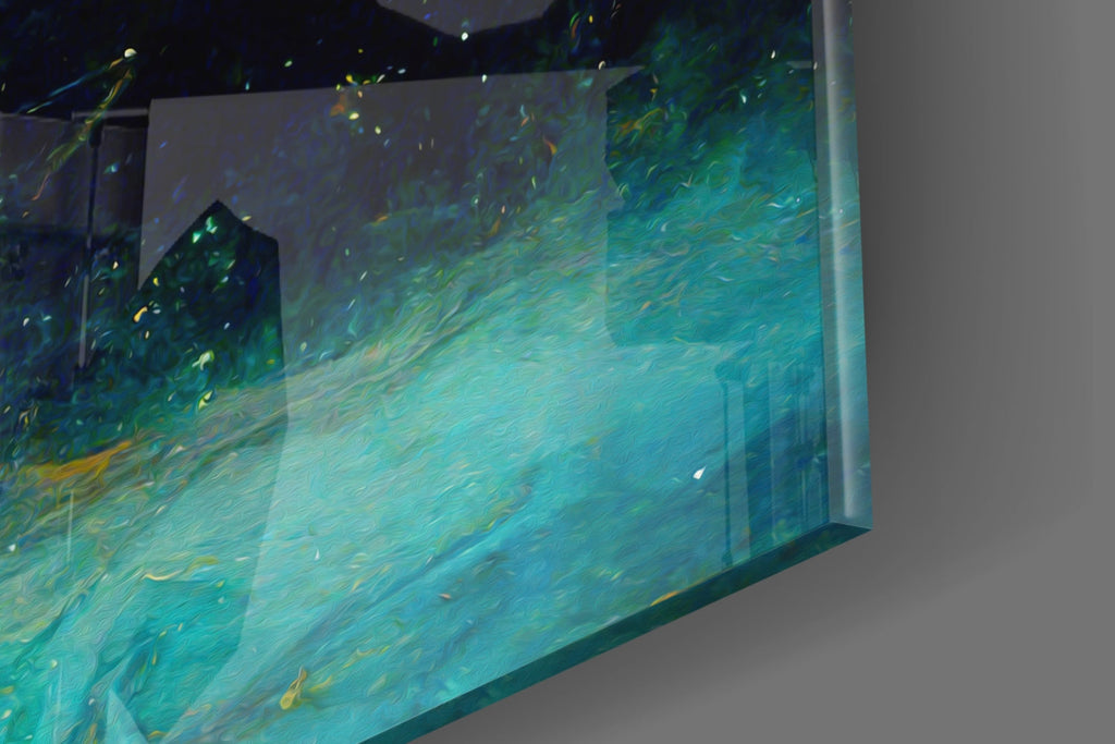 Mysticism Glass Wall Art  || Designer Collection