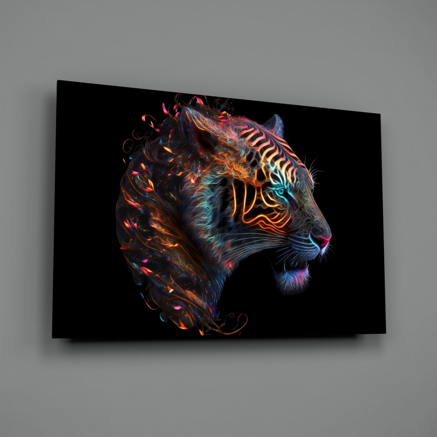 Sparkling Glory Glass Wall Art  || Designer Collection