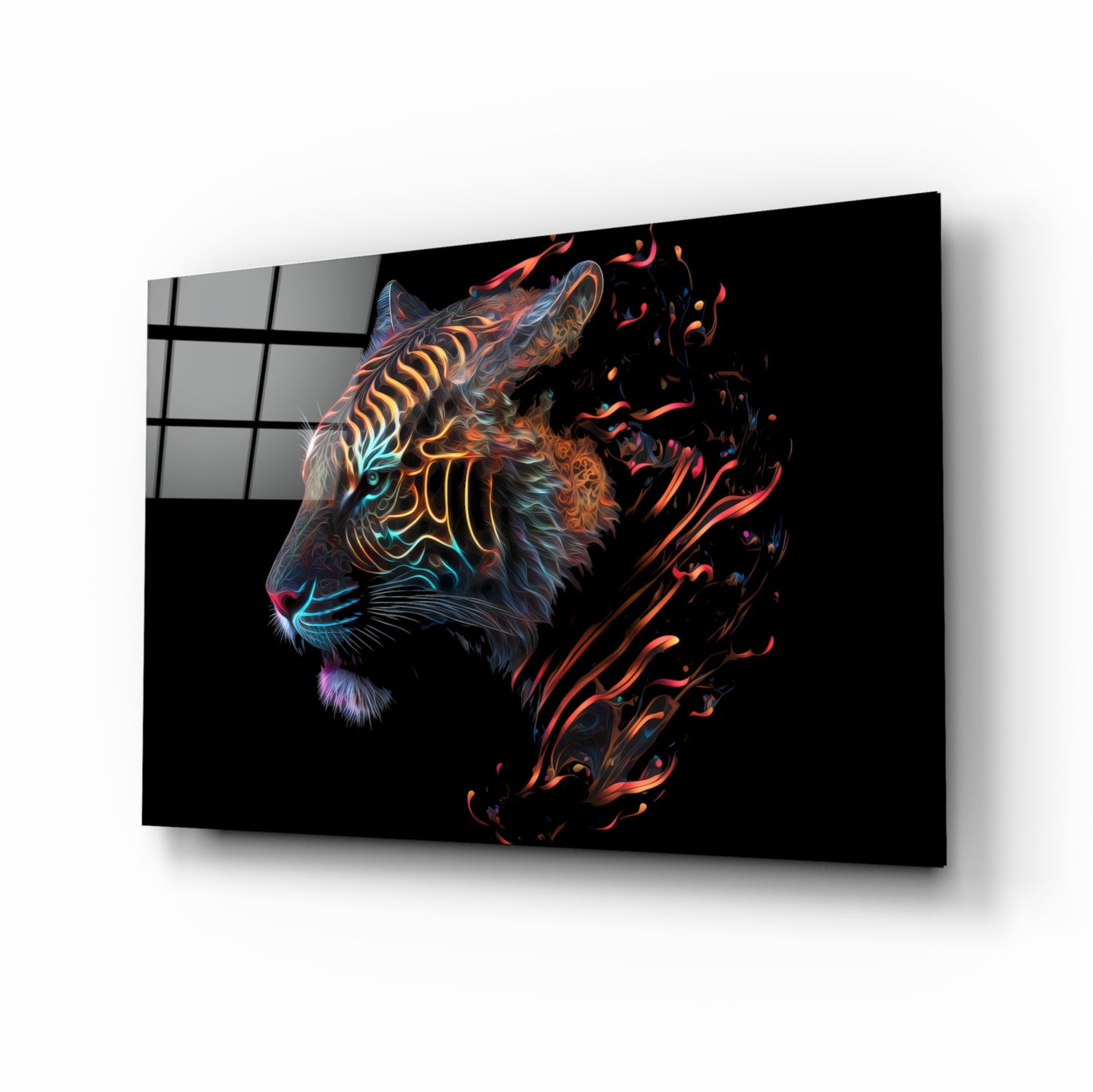 Sparkling Glory Glass Wall Art  || Designer Collection