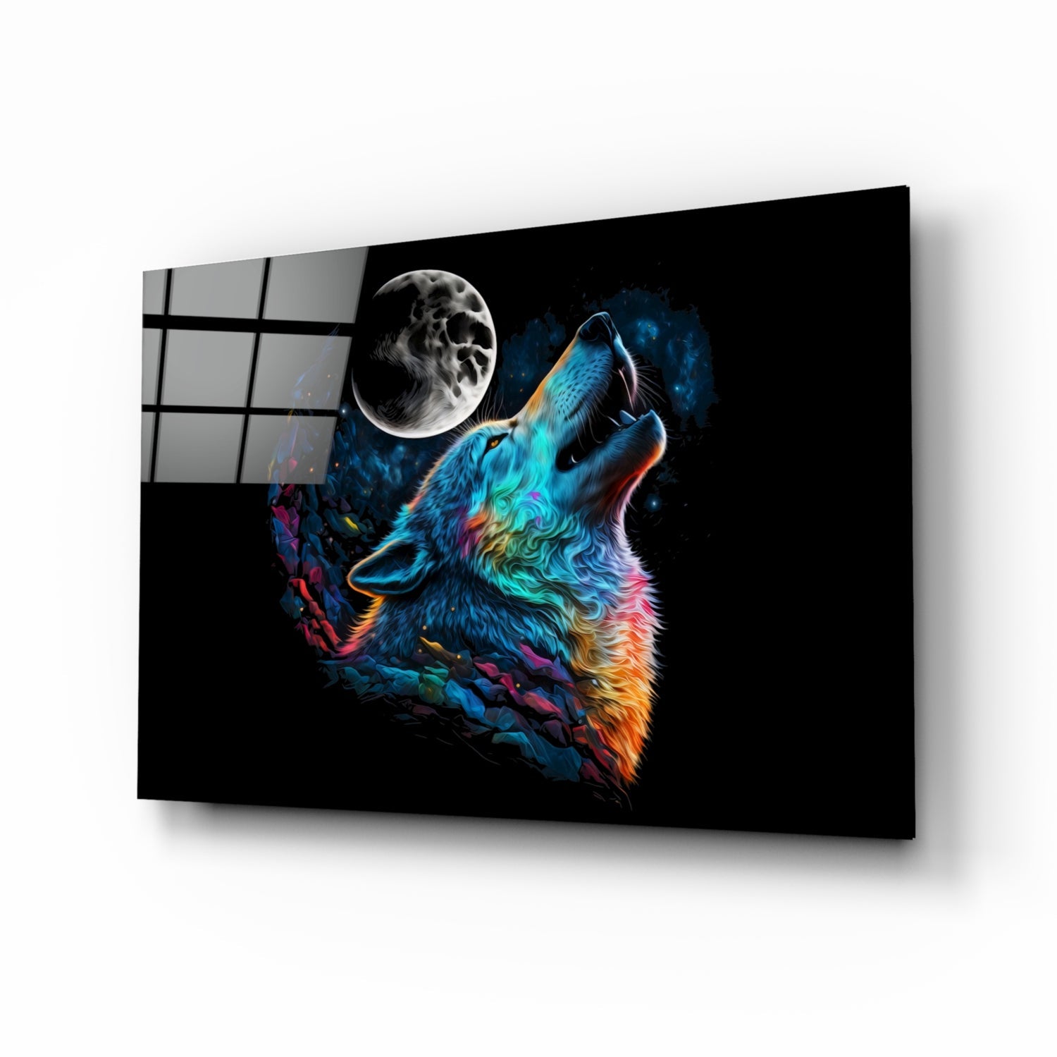 Sparkling Freedom Glass Wall Art  || Designer Collection