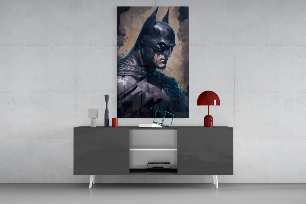 Batman Glass Wall Art  || Designer Collection