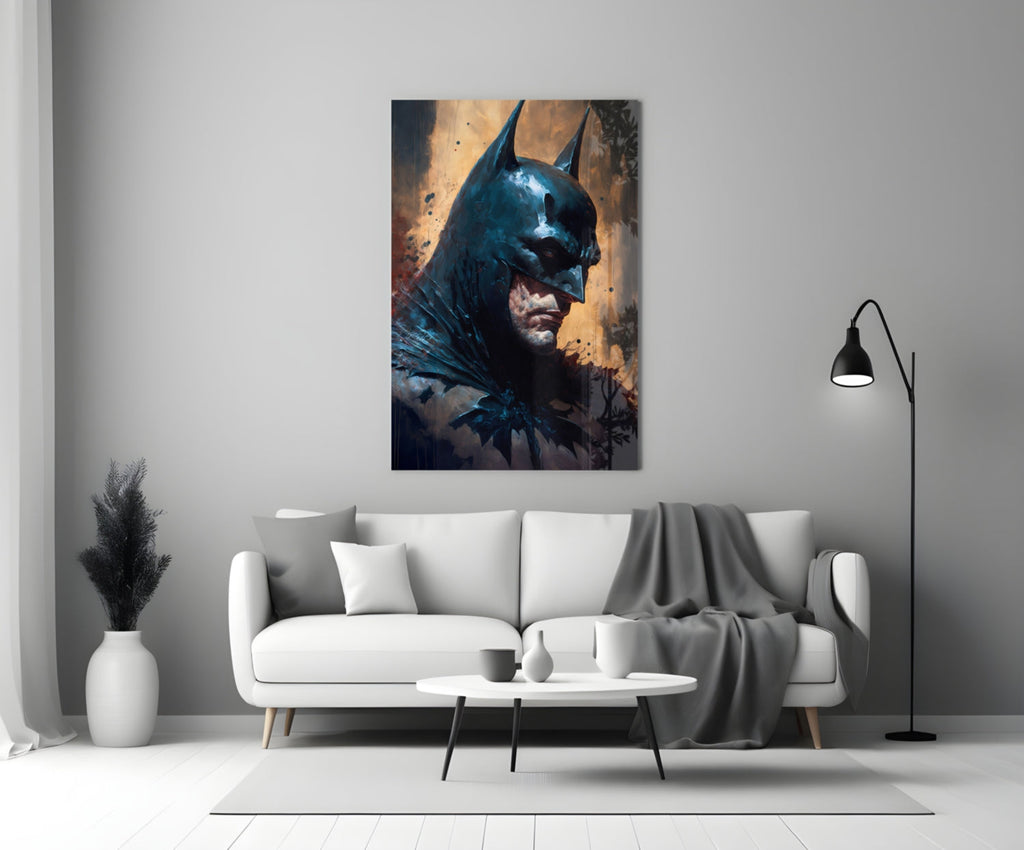 Batman Glass Wall Art  || Designer Collection
