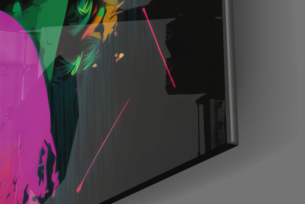 Marilyn Monroe Glass Wall Art  || Designer Collection