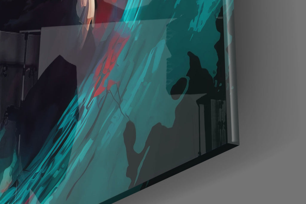 Messi Glass Wall Art  || Designer Collection