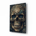 The Skull Glass Wall Art || Designer Collection