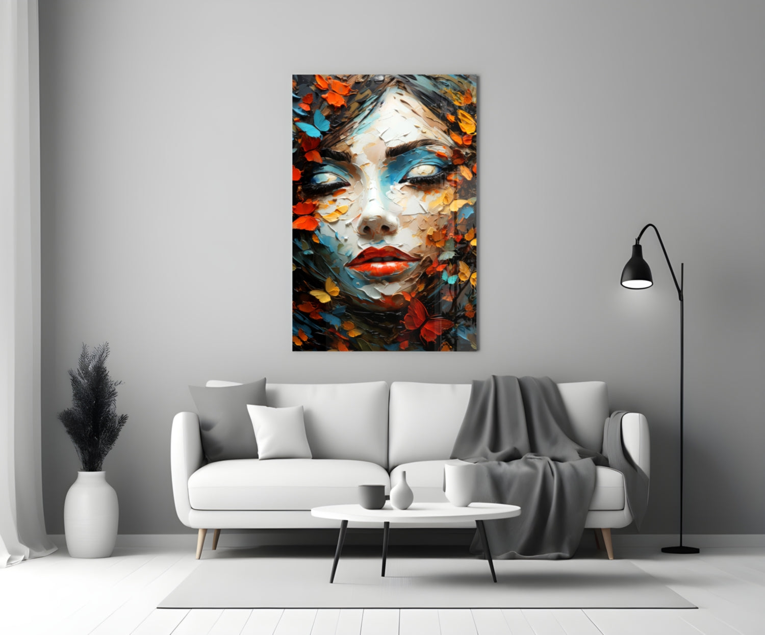 Pleasure Glass Wall Art|| Designer's Collection
